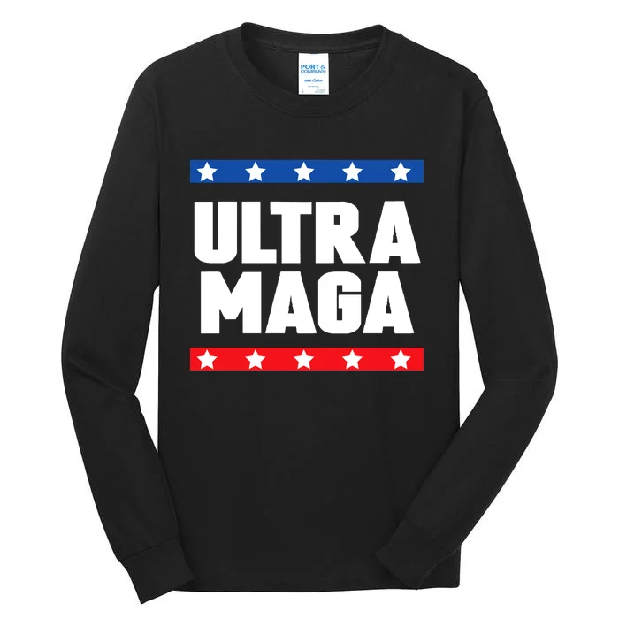 Ultra Maga Patriotic Graphic Tall Long Sleeve T-Shirt