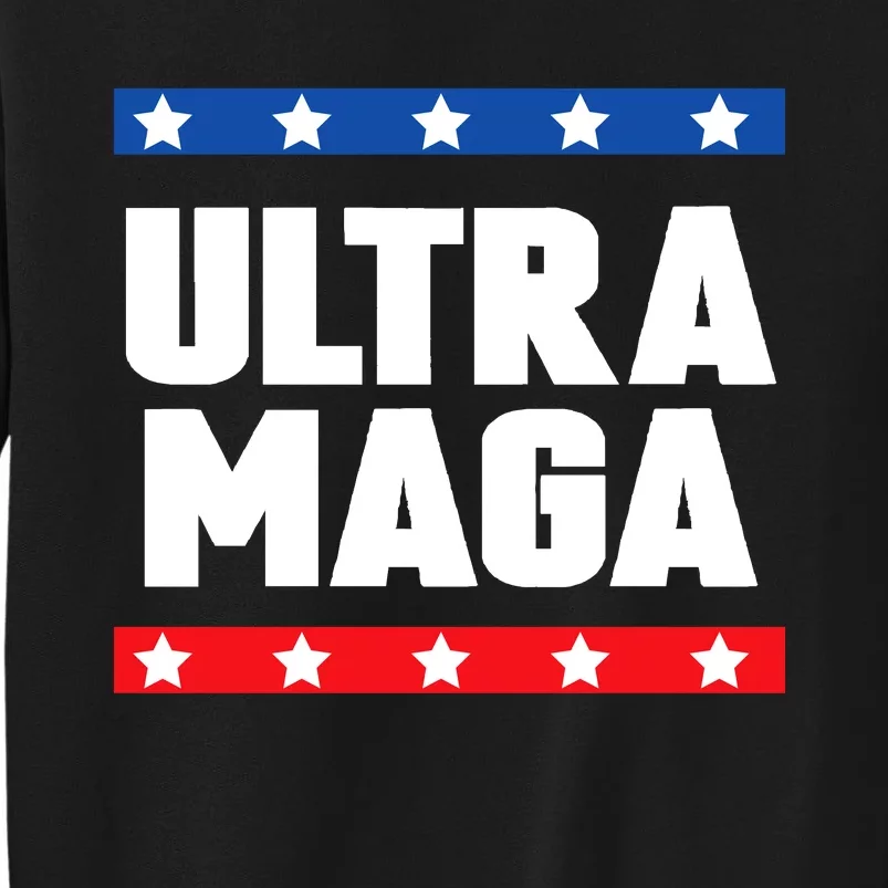 Ultra Maga Patriotic Graphic Tall Sweatshirt