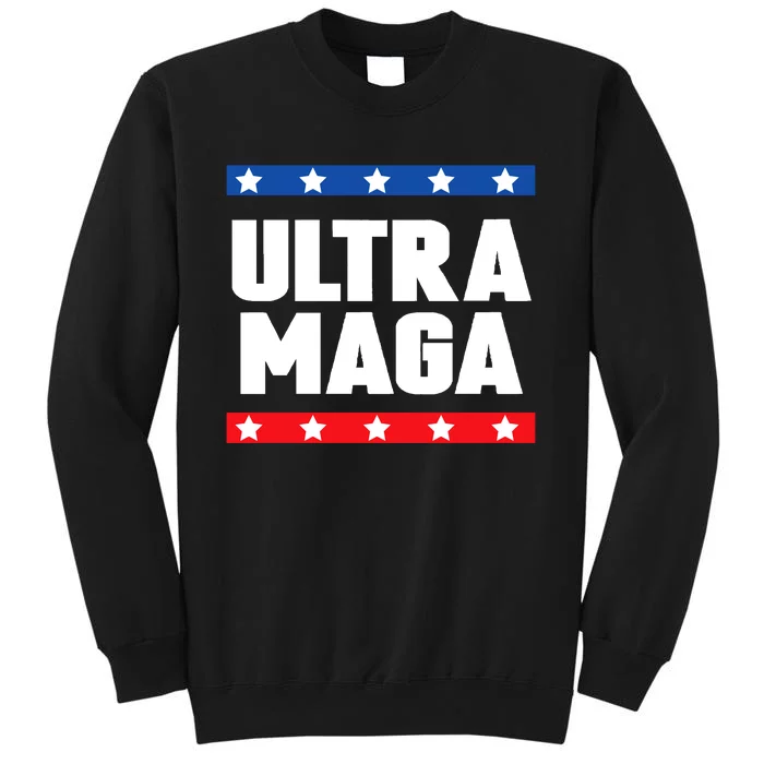 Ultra Maga Patriotic Graphic Tall Sweatshirt