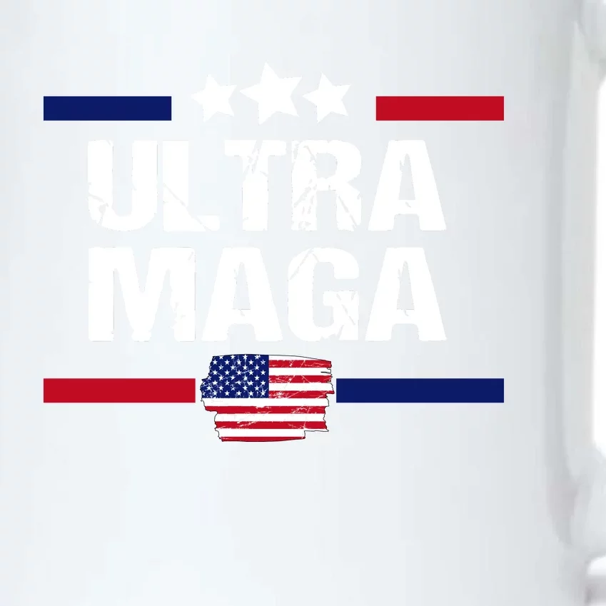 Ultra Maga Patriotic Graphic Black Color Changing Mug