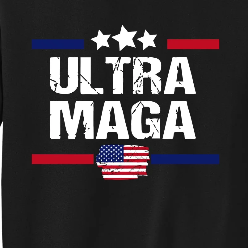 Ultra Maga Patriotic Graphic Sweatshirt