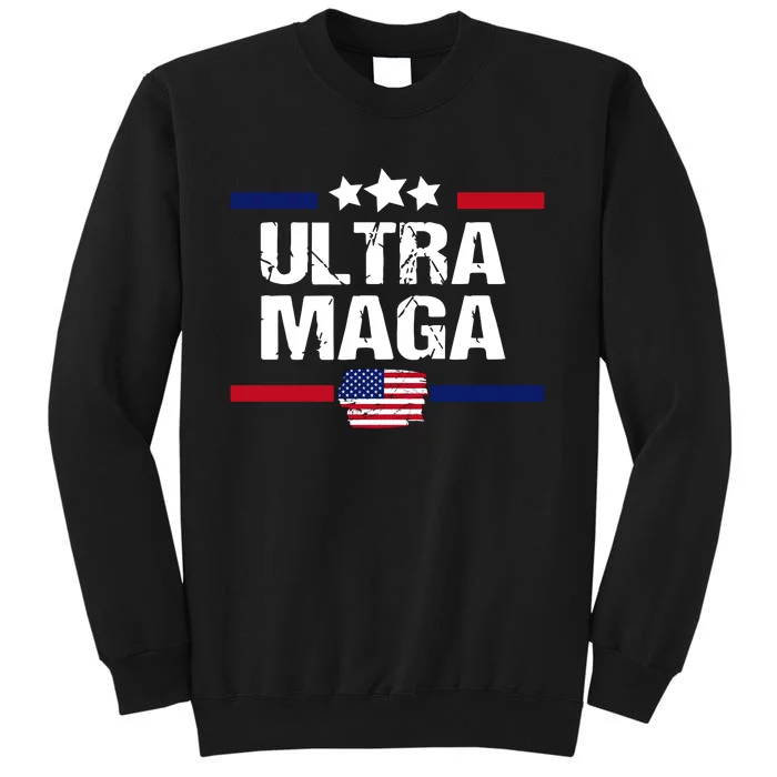 Ultra Maga Patriotic Graphic Sweatshirt