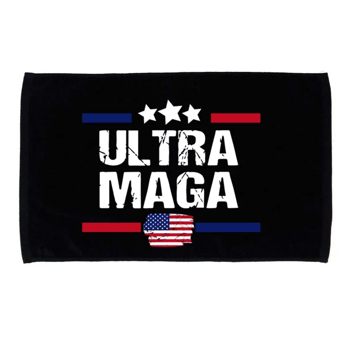 Ultra Maga Patriotic Graphic Microfiber Hand Towel