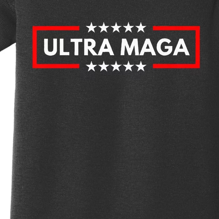 Ultra Maga Pro Trump 2024 Trump Maga Kingmen Baby Bodysuit