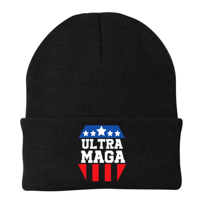 Ultra Maga Patriotic Graphic Knit Cap Winter Beanie