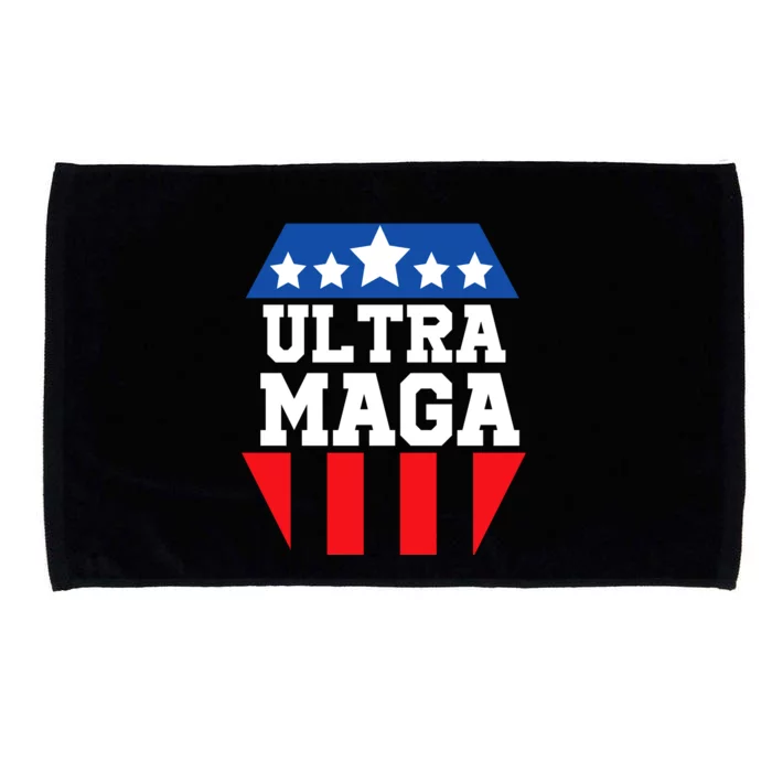 Ultra Maga Patriotic Graphic Microfiber Hand Towel