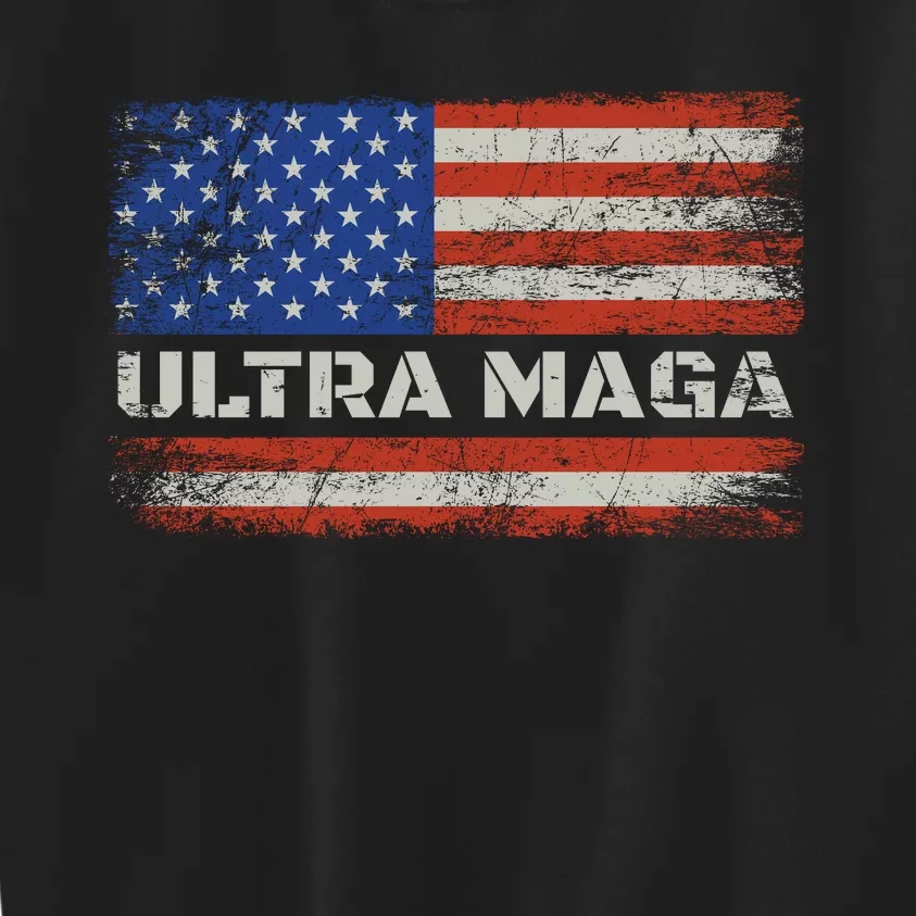 Ultra Maga Proud Ultra Maga Kids Sweatshirt