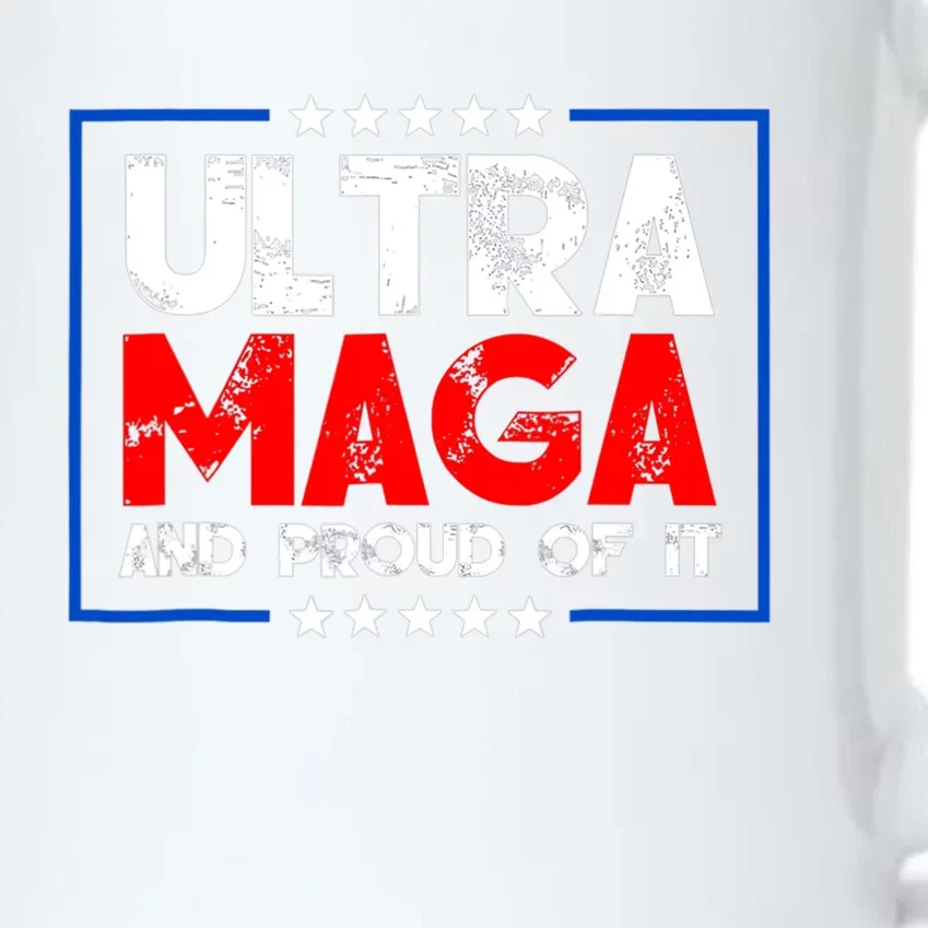 Ultra Maga Proud Ultra Maga Retro Vintage Design Black Color Changing Mug