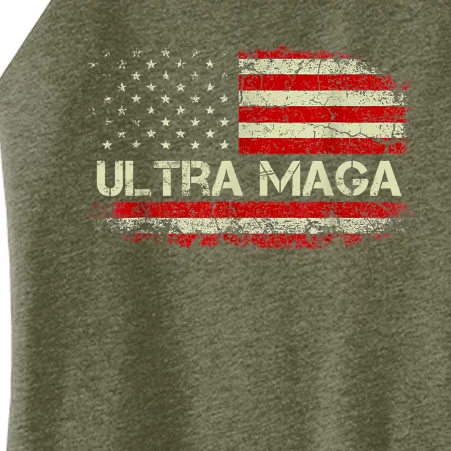 Ultra Maga Proud UltraMaga Women’s Perfect Tri Rocker Tank