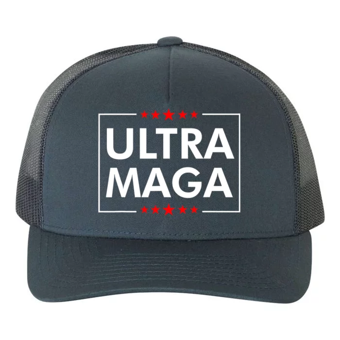 Ultra Maga Pro Trump Trump 2024 Yupoong Adult 5-Panel Trucker Hat