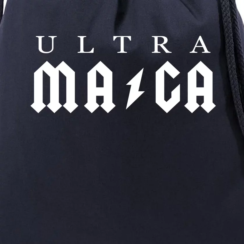 Ultra MAGA Parody Trump 2024 Drawstring Bag