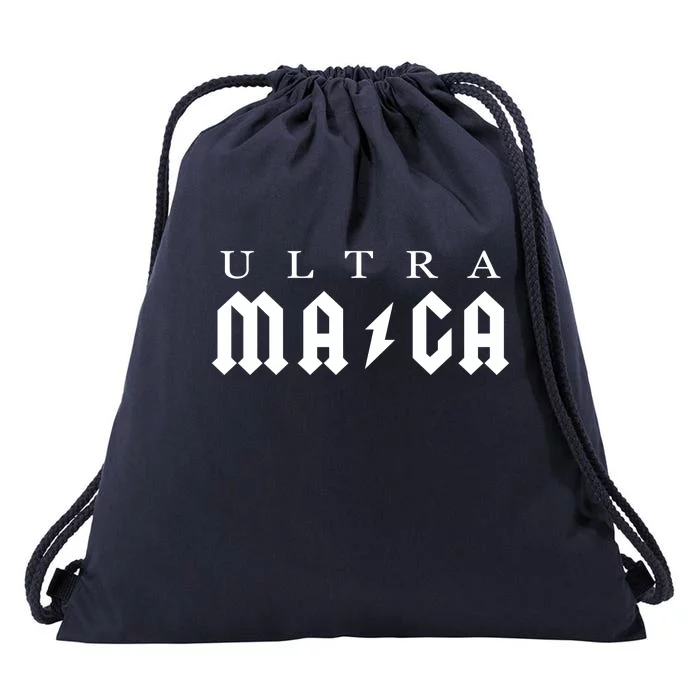 Ultra MAGA Parody Trump 2024 Drawstring Bag