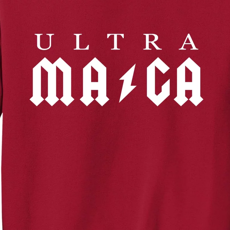 Ultra MAGA Parody Trump 2024 Tall Sweatshirt