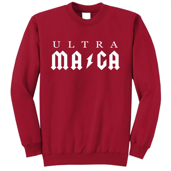 Ultra MAGA Parody Trump 2024 Tall Sweatshirt