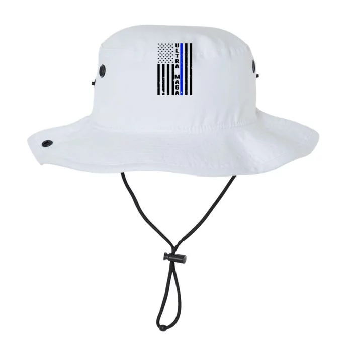 Ultra Maga Police Officer USA Flag Legacy Cool Fit Booney Bucket Hat