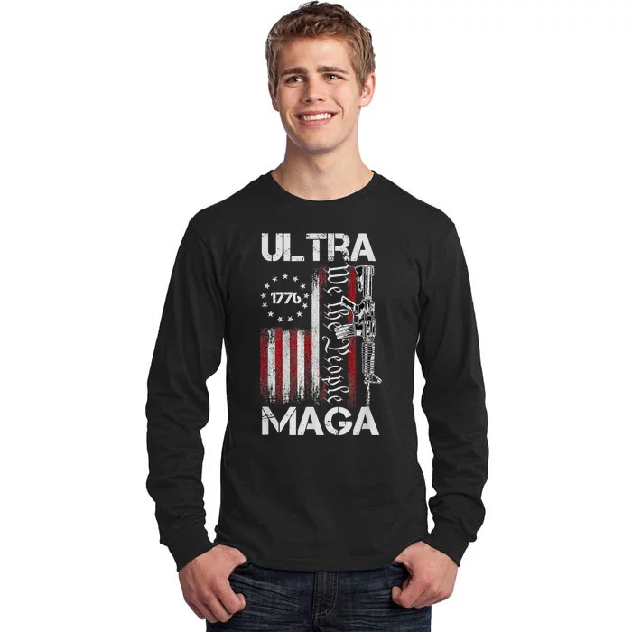 Ultra Maga Proud Ultra Maga Tall Long Sleeve T-Shirt