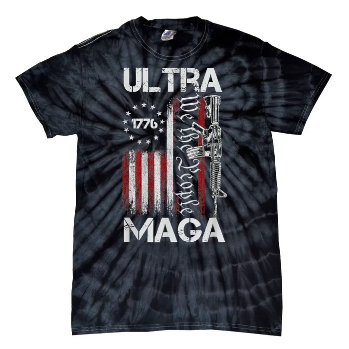 Ultra Maga Proud Ultra Maga Tie-Dye T-Shirt