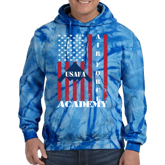 Usafa Merch Proud Air Force Academy Mommy Daddy Wife Husband Cool Gift Tie Dye Hoodie