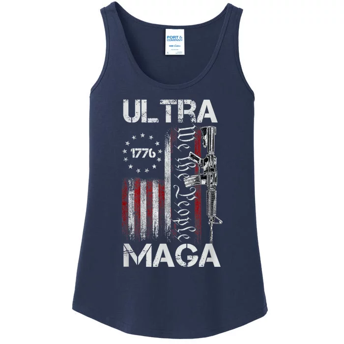 Ultra Maga Proud UltraMaga Ladies Essential Tank