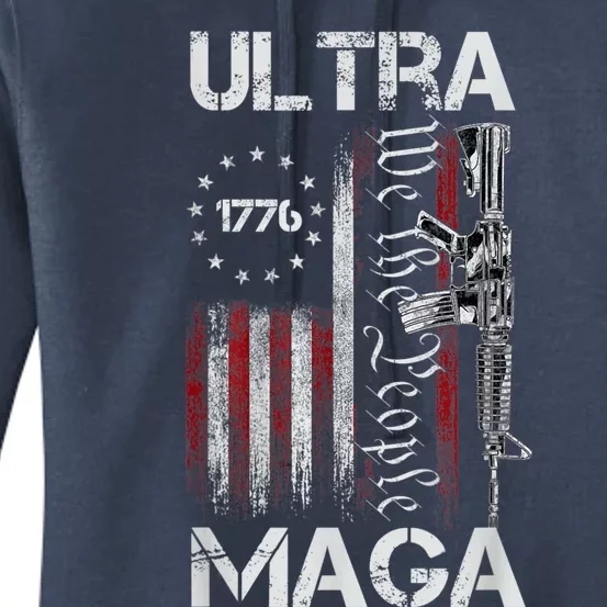 Ultra Maga Proud UltraMaga Women's Pullover Hoodie