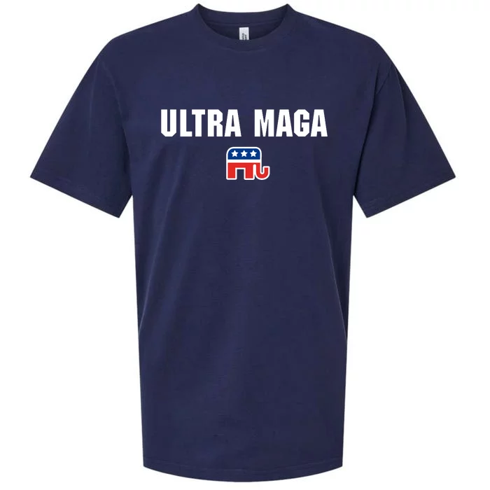 Ultra MAGA Republican Elephant Mens Womens Tee Sueded Cloud Jersey T-Shirt