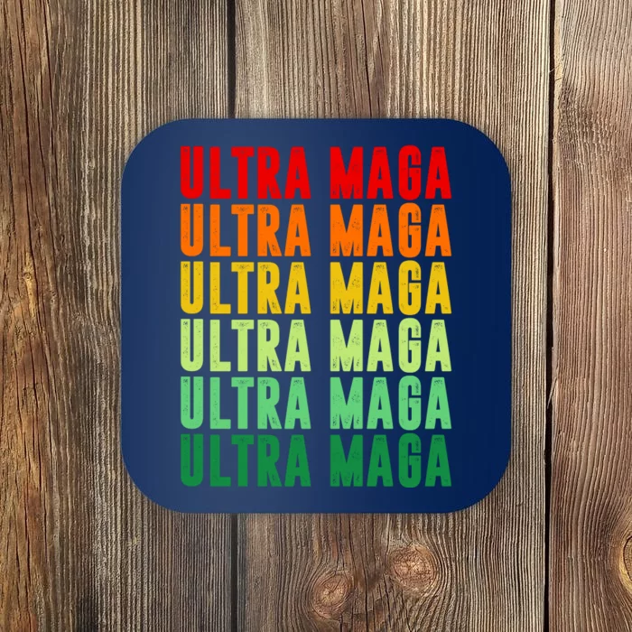 Ultra Maga Retro Vintage Coaster