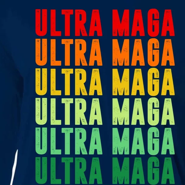 Ultra Maga Retro Vintage Cooling Performance Long Sleeve Crew