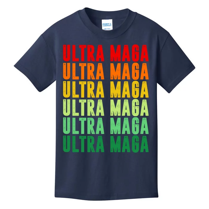 Ultra Maga Retro Vintage Kids T-Shirt