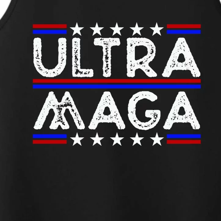 Ultra MAGA Retro Performance Tank