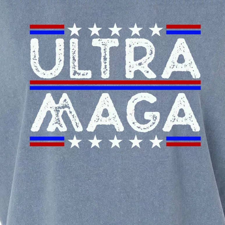 Ultra MAGA Retro Garment-Dyed Women's Muscle Tee