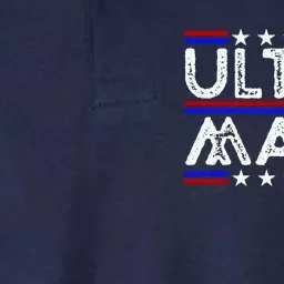 Ultra MAGA Retro Softstyle Adult Sport Polo