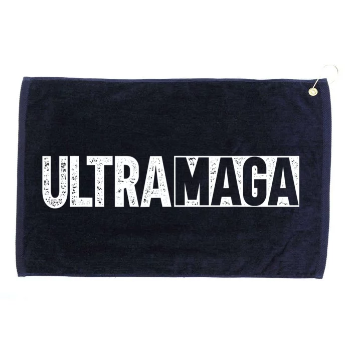 Ultra Maga Retro Vintage Design 1 Grommeted Golf Towel