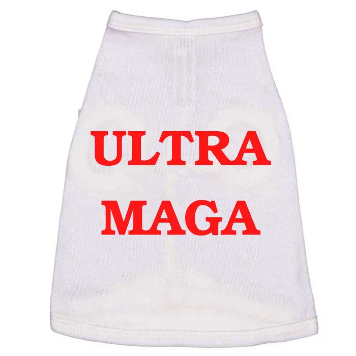 Ultra MAGA Red Trump 2024 Doggie Tank