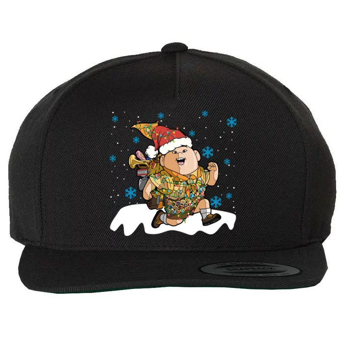 Up Movie Russell Christmas Light Up Russell Christmas Russell Wool Snapback Cap