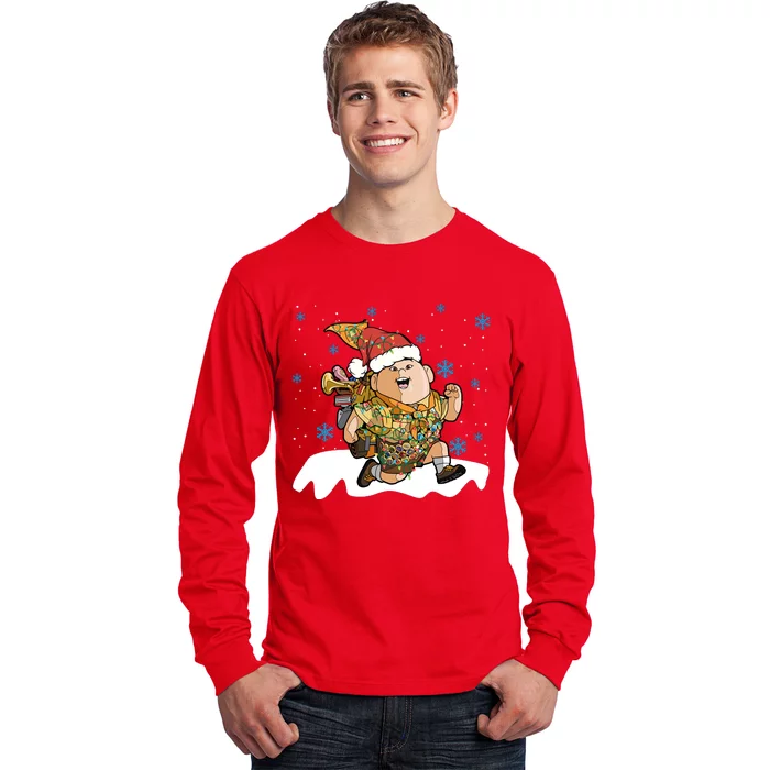 Up Movie Russell Christmas Light Up Russell Christmas Russell Long Sleeve Shirt