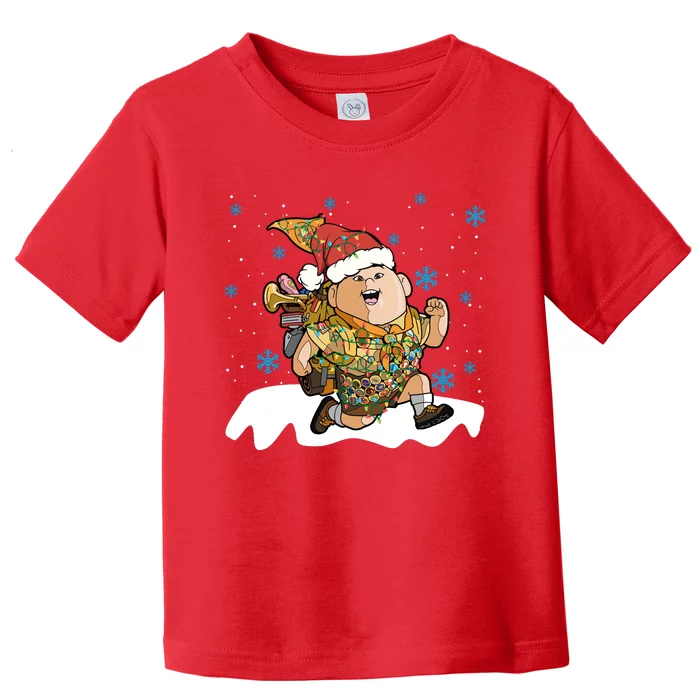 Up Movie Russell Christmas Light Up Russell Christmas Russell Toddler T-Shirt