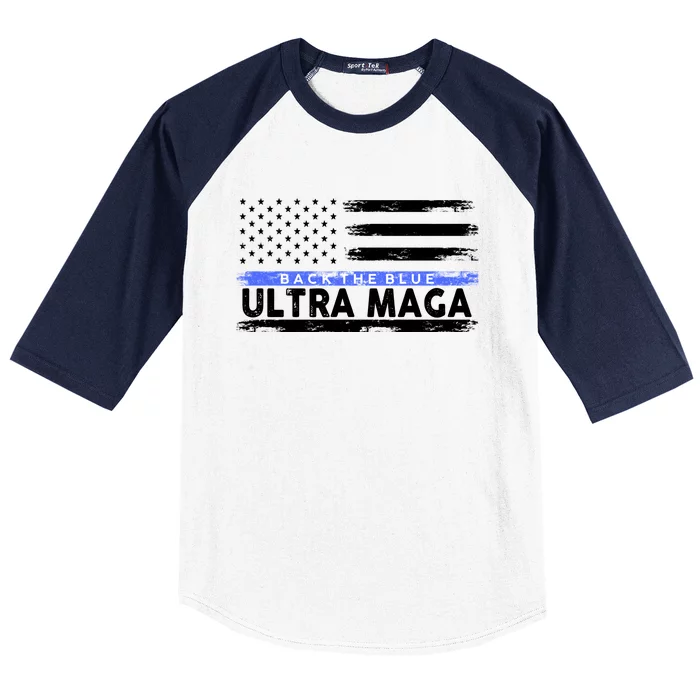 Ultra MAGA Maga King Baseball Sleeve Shirt