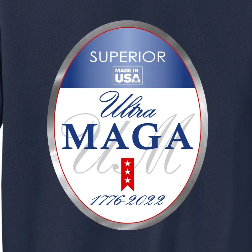 Ultra MAGA Superior 1776 2022 Parody Trump 2024 Anti Biden Sweatshirt