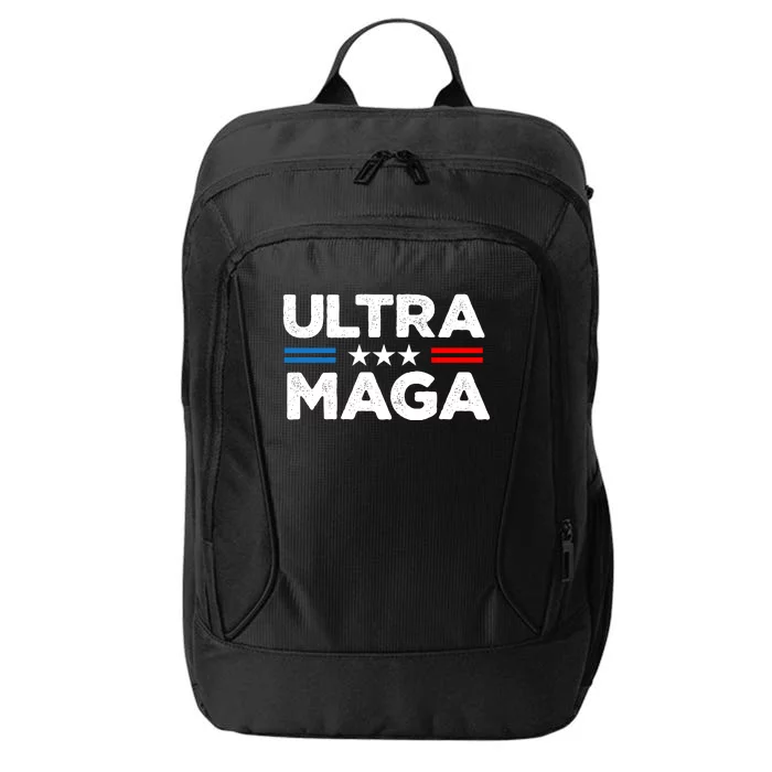 Ultra Maga Slogan Graphic City Backpack