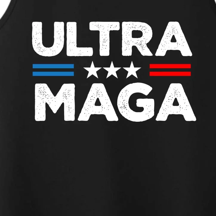 Ultra Maga Slogan Graphic Performance Tank