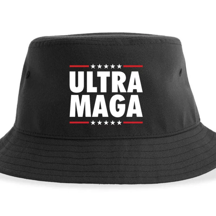 Ultra Maga Trump 2024 Sustainable Bucket Hat