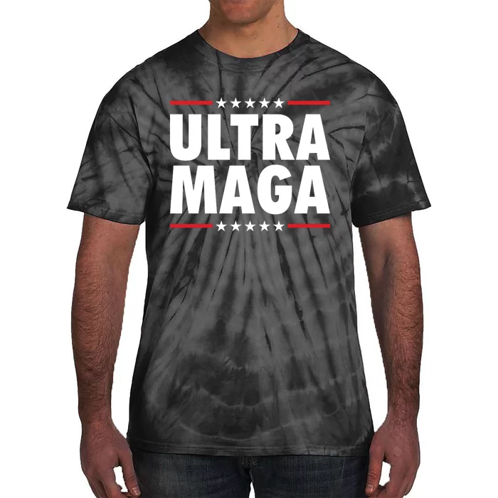 Ultra Maga Trump 2024 Tie-Dye T-Shirt