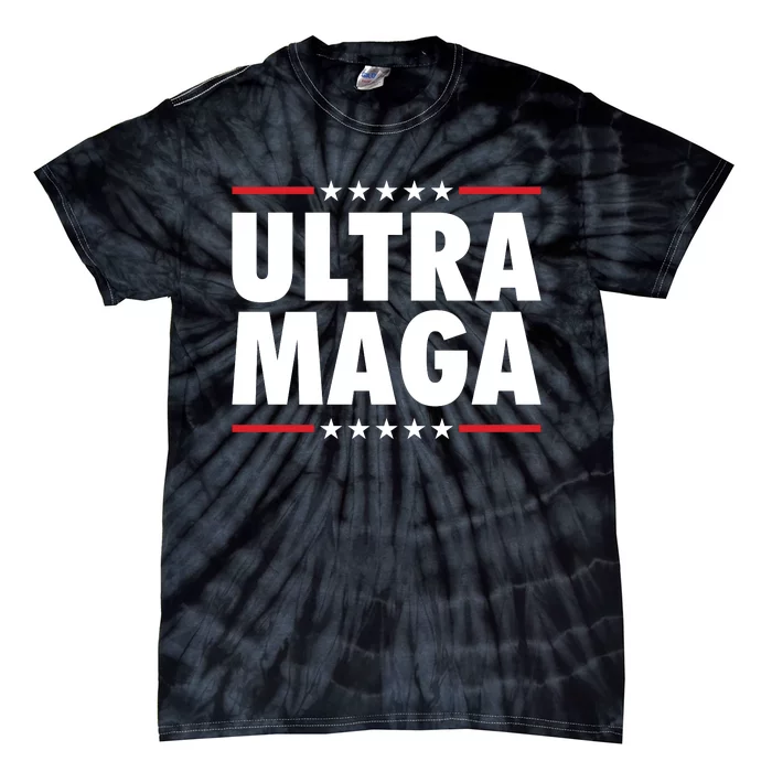 Ultra Maga Trump 2024 Tie-Dye T-Shirt