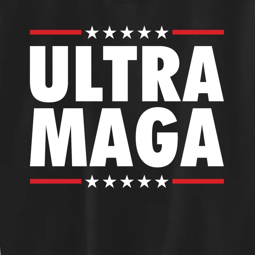 Ultra Maga Trump 2024 Kids Sweatshirt