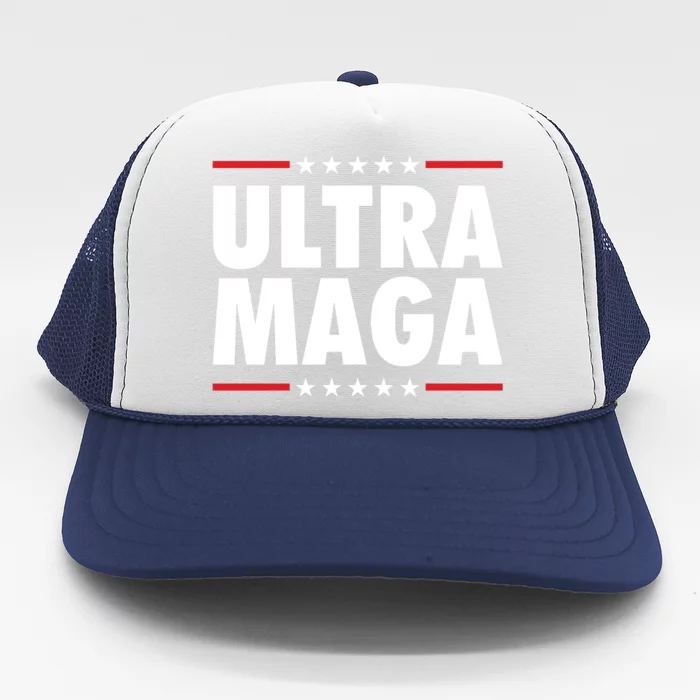 Ultra Maga Trump 2024 Trucker Hat