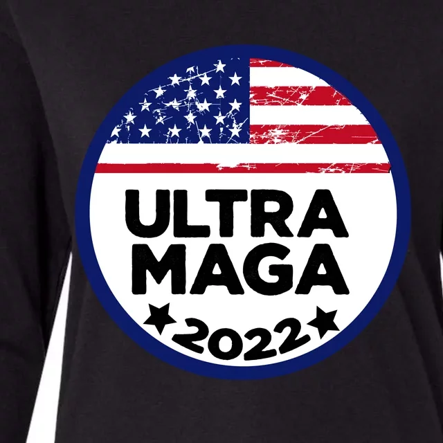 Ultra Maga Trump 2024: The Republican Revival Womens Cotton Relaxed Long Sleeve T-Shirt