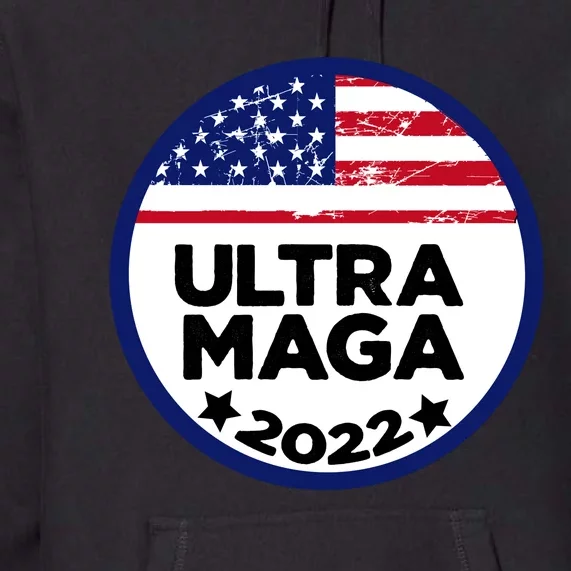 Ultra Maga Trump 2024: The Republican Revival Premium Hoodie