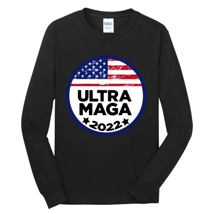 Ultra Maga Trump 2024: The Republican Revival Tall Long Sleeve T-Shirt