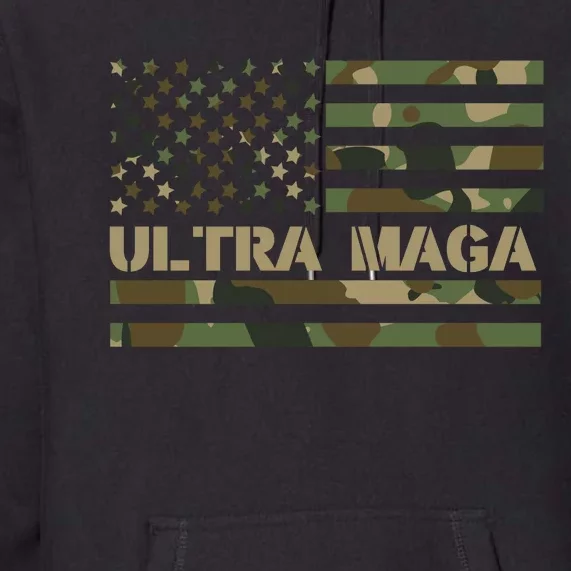 Ultra Maga Trump 2024 Unite For America Premium Hoodie