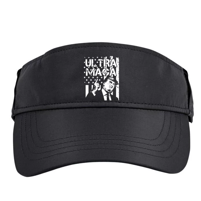 Ultra Maga: The Trump 2024 Republican Revival Adult Drive Performance Visor